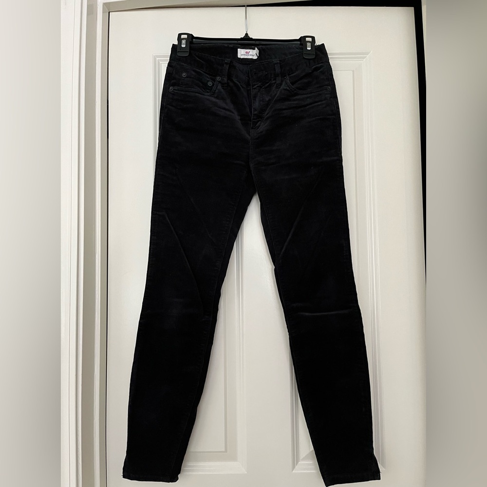 Vineyard Vines kick flare corduroy pants mid-rise